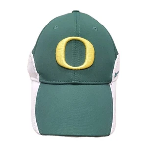 Green Nike Legacy Oregon Ducks Dri Fit Baseball Cap Hat M/L - Picture 1 of 5