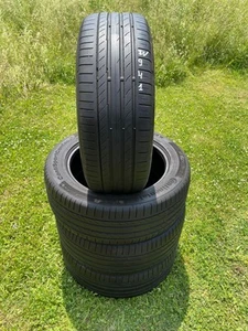 4x Continental ContiSportContact 5 AO 235/55 R19 101W verano DOT2021 4,5-5mm EXCELENTE - Imagen 1 de 13