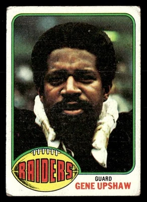 1976 Topps #295 Gene Upshaw *Low Grade* - Image 1 of 2