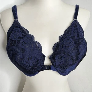 Vintage Adonna Jcpenney BH mit Frontverschluss Größe 36D - Bild 1 von 10