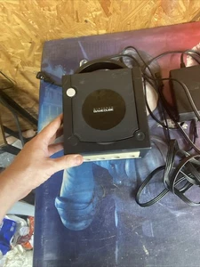 Nintendo GameCube DOL-001 Console Only BLACK ~ Tested & Working - Picture 1 of 4