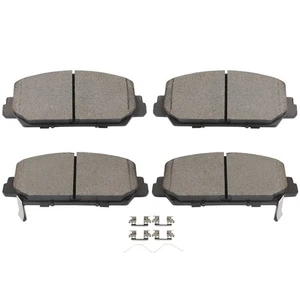 Fits For HONDA CIVIC 2017 2018-2020 SI Models Front Ceramic Brake Pads Set - Picture 1 of 9