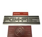 NEW OEM 92-96 Honda Prelude S PGM-FI Intake Manifold Emblem NON-VTEC 93 94 95