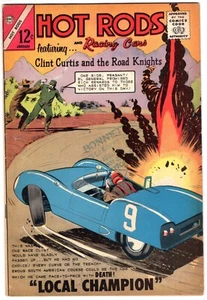 Hot Rods und Rennwagen #67 Januar 1964 Charlton Silver Age Comic BONNETT'S Briefmarke - Bild 1 von 2