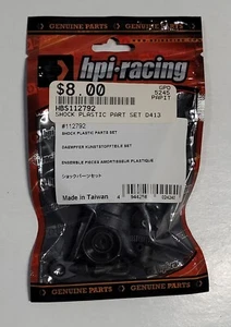 HPI Racing / HB Hot Bodies HBS112792 Shock Plastic Part Set D413 Buggy NIP NOS - Picture 1 of 1