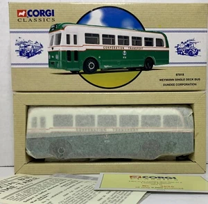 Autobús de metal Corgi 1:50 Weymann Dundee Corporation 97018 NUEVO EN CAJA 3006 - Imagen 1 de 8