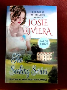 The Seeking Series by Josie Riviera LARGE PRINT 3 Regency Christian stories - Imagen 1 de 2