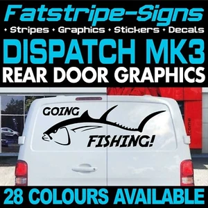 para adaptarse a CITROEN DISPATCH MK3 IR PESCA CARPA GRÁFICOS PEGATINAS FURGONETA CAMPER - Imagen 1 de 2