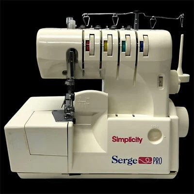 Simplicity Serge Pro Serger SW432 Sewing Machine Differential Feed W/Pedal - Image 1 of 4