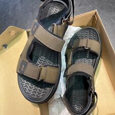 New Skechers Mens Arch Fit Motley SD Kontra Summer Sandal Brown Size 9