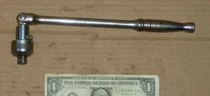 Vintage Snap On 3/8" Breaker Bar F10LB, & Ratschenkopf F-67-B US, altes Mechanikerwerkzeug - Bild 1 von 5