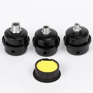 Intake Filter Metal Air Filter Oil-Free Muffler Squelch Muffler Air Compressor - Picture 1 of 13