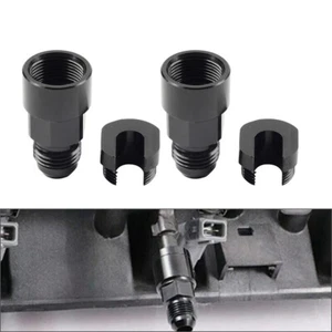 6AN Stecker auf 3/8" Schnellkupplung EFI Kraftstoffverteileradapter für GM LS - Picture 1 of 11
