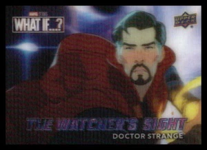 Upper Deck Marvel What If Sight Lenticular 2023 WS3 Doctor Strange - Imagen 1 de 2