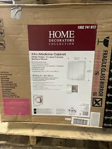 24-3/16 In. W X 24-3/16 In. H Fog Free Framed Surface-Mount Tri-View Bathroom - Picture 1 of 3