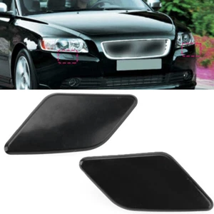 Front Bumper Headlight Washer Jet Spray Nozzle Cover For VOLVO S40 V50 2008-2012 - Picture 1 of 12