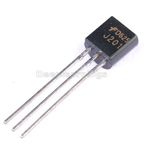 50 Stück J201 JFET N-Kanal Transistor 50mA 40V TO-92 - Bild 1 von 4