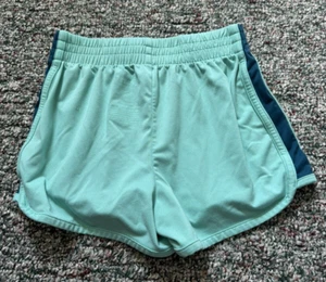 Jumping Beans Girls Active Shorts Size 8 Mint Green/Blue - Picture 1 of 3