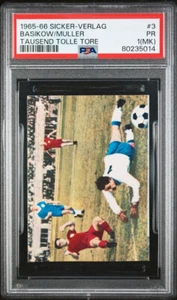 1965 Sicker-Verlag Tausend Tolle Tore 3 Gerd Gerhard Muller PSA 1 MK Rookie RC - Picture 1 of 2