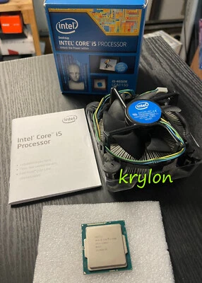 Retail Box Intel i5-4690K Quad Core CPU Heatsink Fan Cooler LGA 1150 SR21A - Image 1 of 4