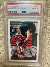 PSA 10 GEM MINT BASEBALL CARD HOF CAL RIPKEN JR ORIOLES 1995 TOPPS ALL-STAR