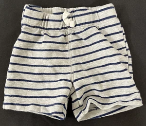 Child Of Mine Baby Toddler Gray Cotton Shorts Size 6-9 Months - Picture 1 of 8