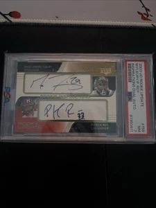 2005 Upper Deck Rookie Inspirations Marc-Andre Fleury- Patrick roy dual auto - Picture 1 of 2