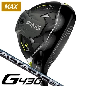 PING G430Max Fairwaywood 3W 15deg RH Alta JCB Black graphite Flex Stiff HC New - Picture 1 of 6