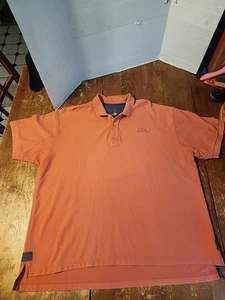 Orvis Men's The Signature Polo - Regular Size XXLarge Salmon EUC  - Picture 1 of 5