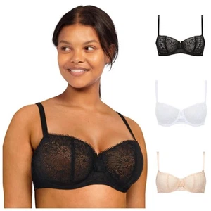 Chantelle Day to Night Half Cup Bra Underwired C15F50 Luxury Bras Lingerie - Picture 1 of 9