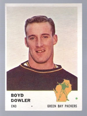 Boyd Dowler 1961 Fleer #92 RC - Image 1 of 2