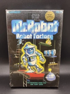 Mr. Robot And His Robot Factory, Commodore 64, Datamost, 1983, Rare Collectible - Picture 1 of 2