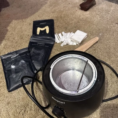 Maxpearl Digital Waxer W/2.5  Packs Wax, For Face Body Bikini Area TESTED - Image 1 of 4