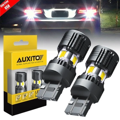 AUXITO 7443 7440 8-LED Bombillas de Luz Inversa de Respaldo 6000K Blanco Brillante Sin Errores Foto 1 de 4
