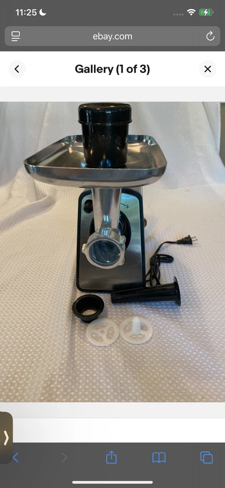 LEM 1642 Electric Meat Grinder - Image 1 of 2