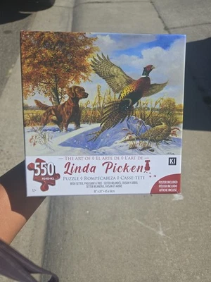 Linda Picken 550 Pcs Ki Puzzle, With Poster Included, The Art Of El Arte De Lart - Image 1 of 3
