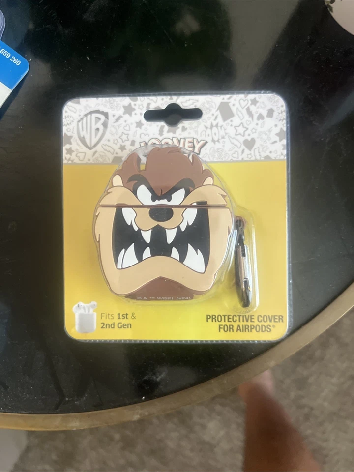 Чехол Looney Tunes Taz для AirPods 1-го и 2-го поколения Warner Bros - Изображение 1 из 3