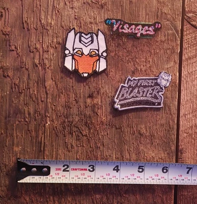 Transformers mixt and match IDW Brainstorm iron on patches lot 6 - Image 1 of 2