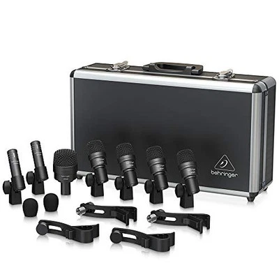 Behringer BC1200 Professional 7-Piece Drum Microphone Set for Studio and Live - Image 1 of 4