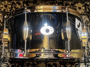 Slingerland 6.5" x 14" Studio King Snare Drum - Del Norte Black Lacquer - Picture 1 of 7