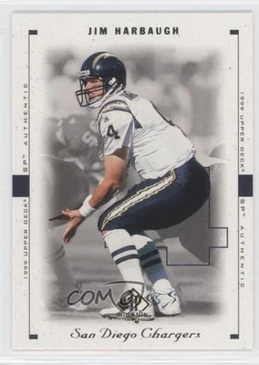 1999 SP Authentic Jim Harbaugh #72 - Image 1 of 2