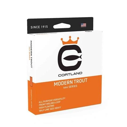 Cortland 444 Trucha Moderna - Línea Mosca Naranja - Flotante - WF 5 - 90 Pies - *NUEVO* Foto 1 de 1