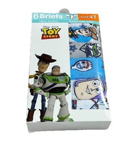 Disney Pixar Toy Story Boys Underwear 6 Pack Size 4T - Picture 1 of 5