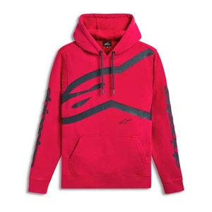 Alpinestars Unbound Moto Motorcycle Motorbike Hoodie Red - Picture 1 of 1