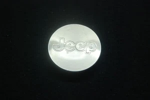 Jeep Grand Cherokee Liberty Wrangler Wheel Center Cap 99 00 01 02 03 04 Machined - Picture 1 of 2