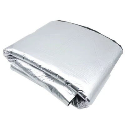 Heat Noise Insulation Mat Sound Deadener Car Engine Hood Firewall Sounfproof Pad - Image 1 of 4