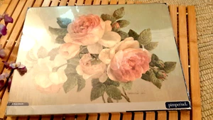 4 Pk Pimpernel Antique Roses Collection Placemats , Heat Resistant Cork Shabby - Picture 1 of 4