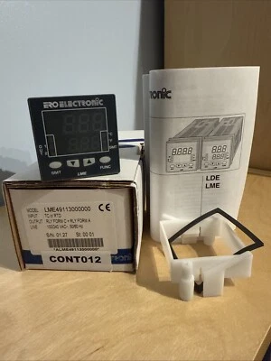 ERO ELECTRONIC LME491130000 Temperature Controller *NEW IN BOX* & Manual 48 x 48 - Image 1 of 4