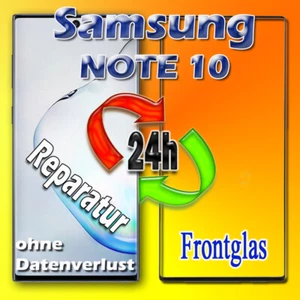 24 Stunden Samsung Galaxy Note 10 (N970F) Display Reparatur Frontglas Austausch - Bild 1 von 1
