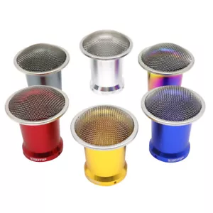 50mm Carburetor Velocity Stack Air Filter Cup w/ Net Funnel CNC Aluminum Alloy - Bild 1 von 17